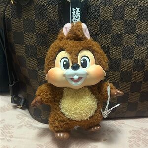 Authentic Pop Mart Mickey Family Cute Together Keychain W/ Box and Card CHIP